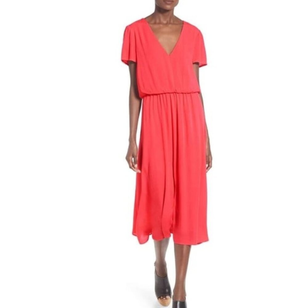 Nordstrom | Wayf Blouson Midi Dress